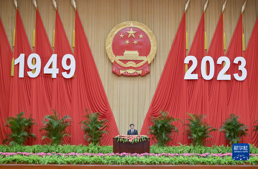 全國政協(xié)辦公廳、中共中央統(tǒng)戰(zhàn)部、國務(wù)院僑辦、國務(wù)院港澳辦、國務(wù)院臺辦、中國僑聯(lián)聯(lián)合舉行國慶招待會 王滬寧致辭