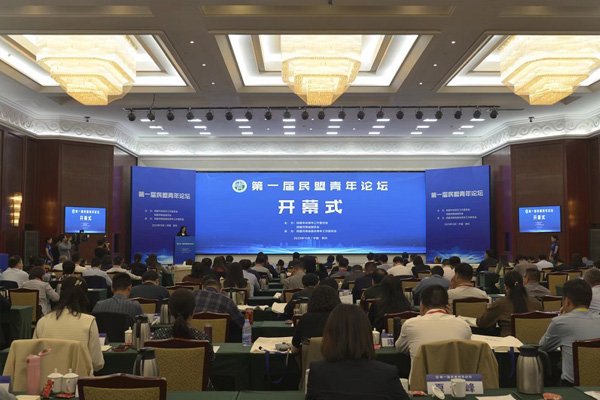  第一屆民盟青年論壇在鄭州舉行 丁仲禮發(fā)表視頻講話